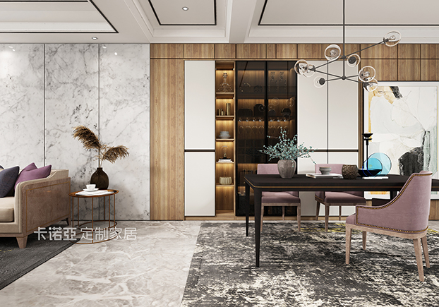 110㎡小清新風(fēng)，衣帽間好高端大氣