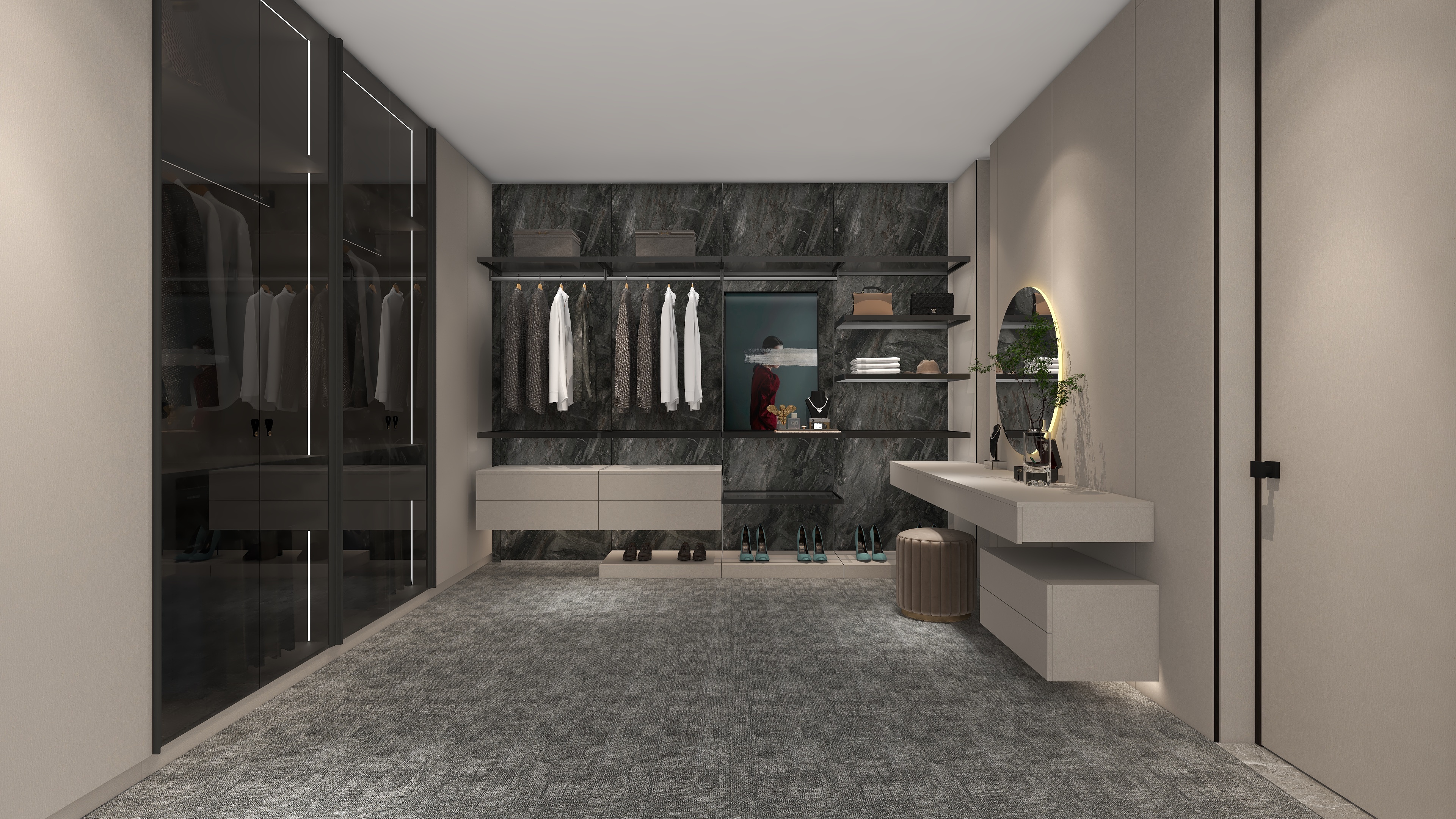 現(xiàn)代風格博洛系列·衣帽間 現(xiàn)代風格博洛系列·衣帽間