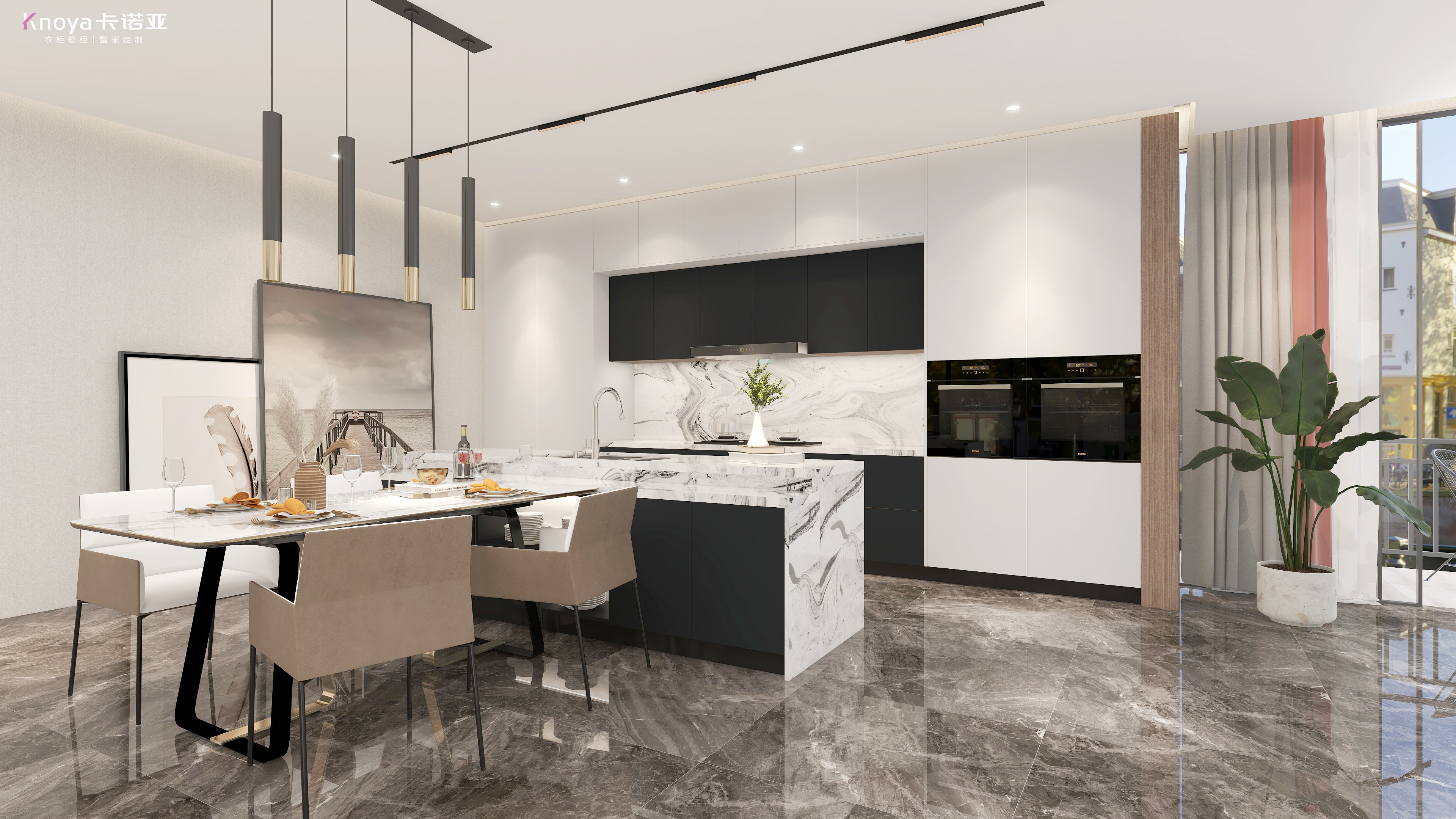 延伸式島臺 延伸式島臺